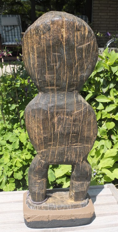 Wooden Sculpture 40, Back