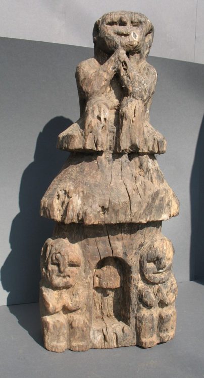 Wooden Statue 17, View A
