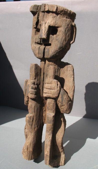 Wooden Sculpture 32, View A