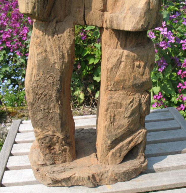 Wooden Sculpture 35, Detail a