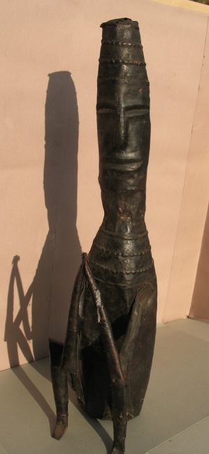 Copper Plate Statue, View B