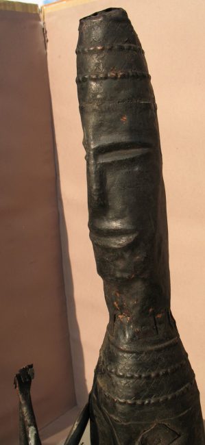 Copper Plate Statue, Detail b