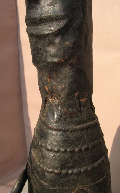 Copper Plate Statue, Detail c