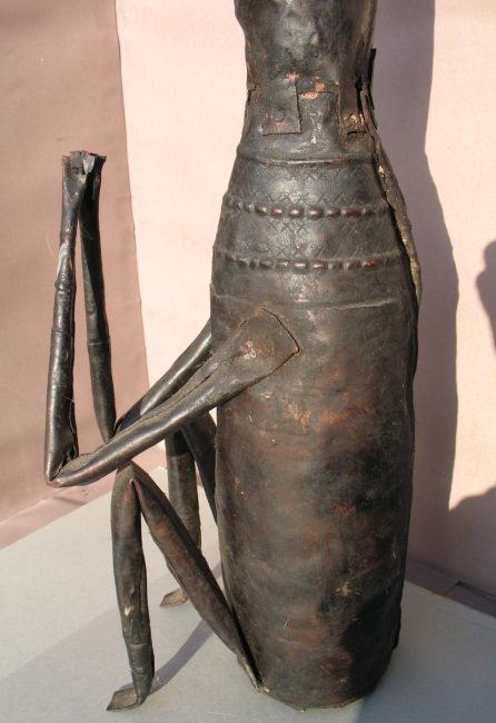 Copper Plate Statue, Detail a